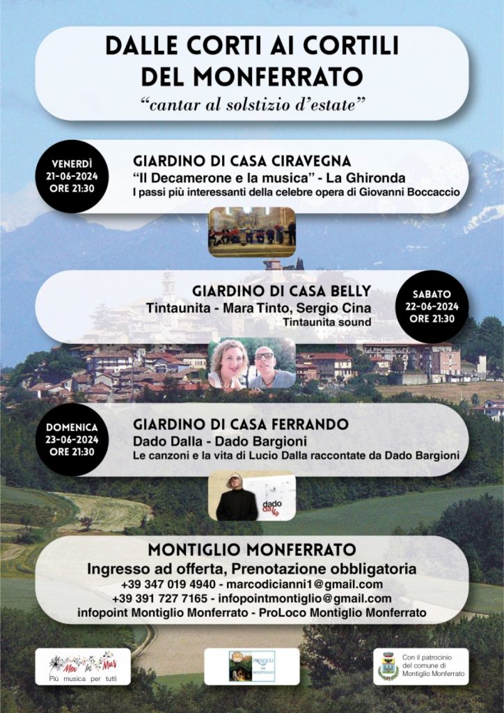 'Dalle corti ai cortili del Monferrato’